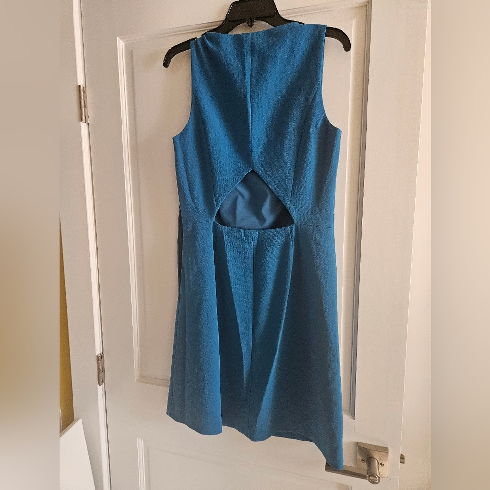 Theory back cutout dress